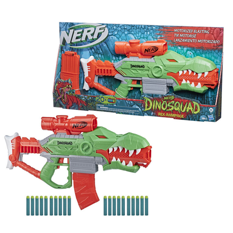 Nerf DinoSquad, blaster motorisé Rex-Rampage