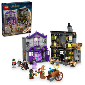 LEGO Harry Potter Ollivanders & Madam Malkin's Robes, Diagon Alley Toy, Wizard Gift 76439