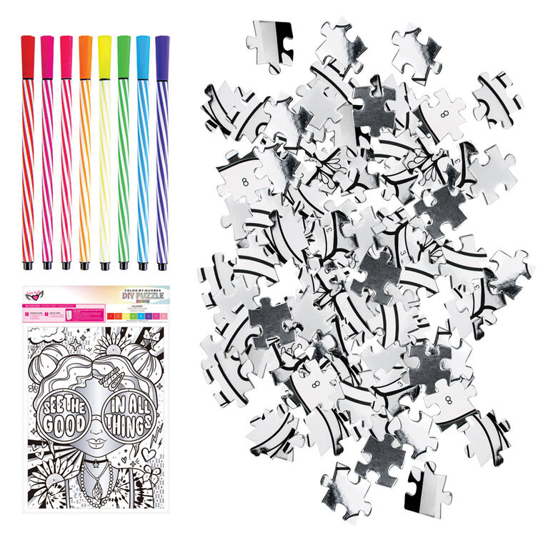 Color-By-Number DIY Puzzle