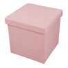 Pouf Kvell rose 15 pouces