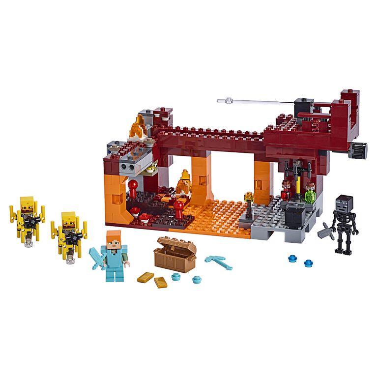 LEGO Minecraft Le pont de Blaze 21154 (372 pièces)