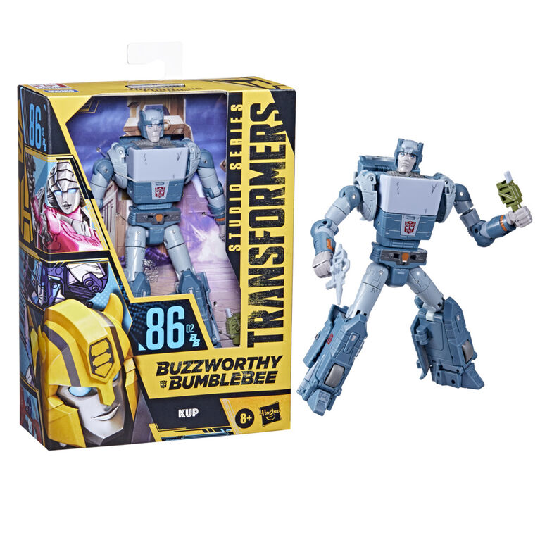 Transformers Buzzworthy Bumblebee Studio Series 86-02BB, figurine Kup classe Deluxe de Les Transformers : le film