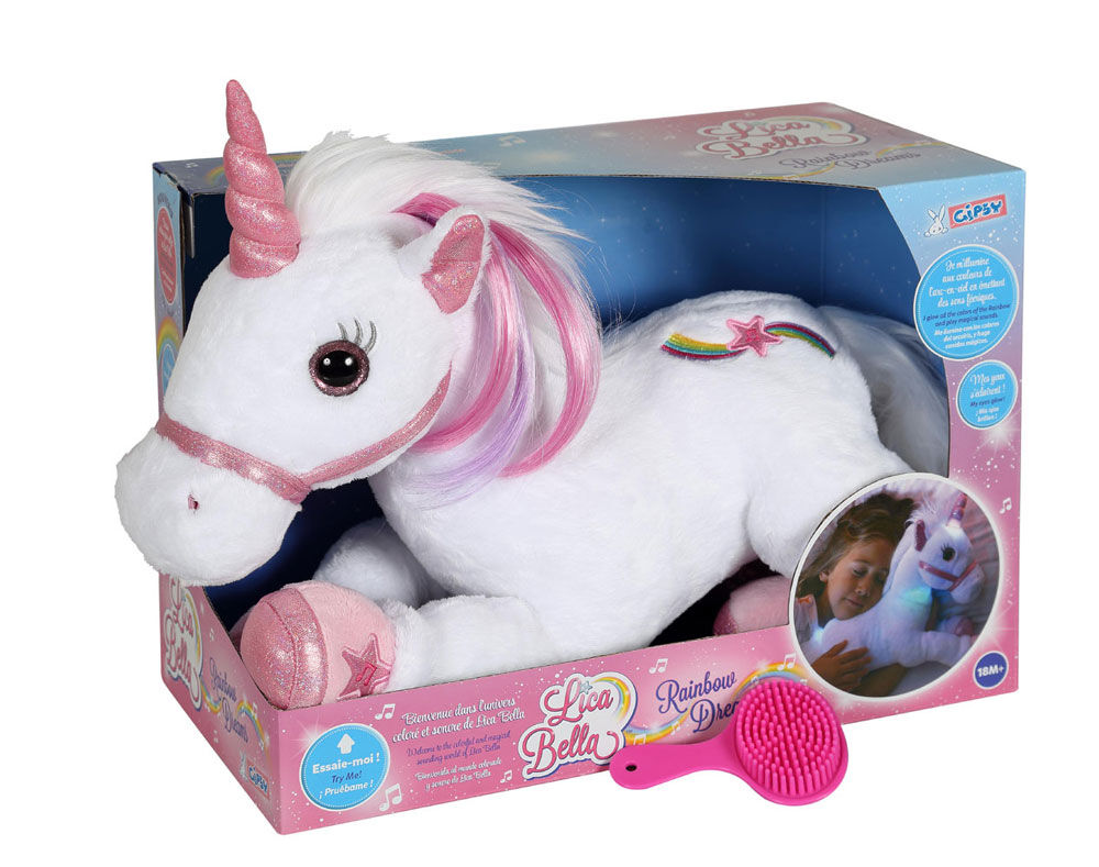 Lica Bella Rainbow Dreams Unicorn with Light and Sound