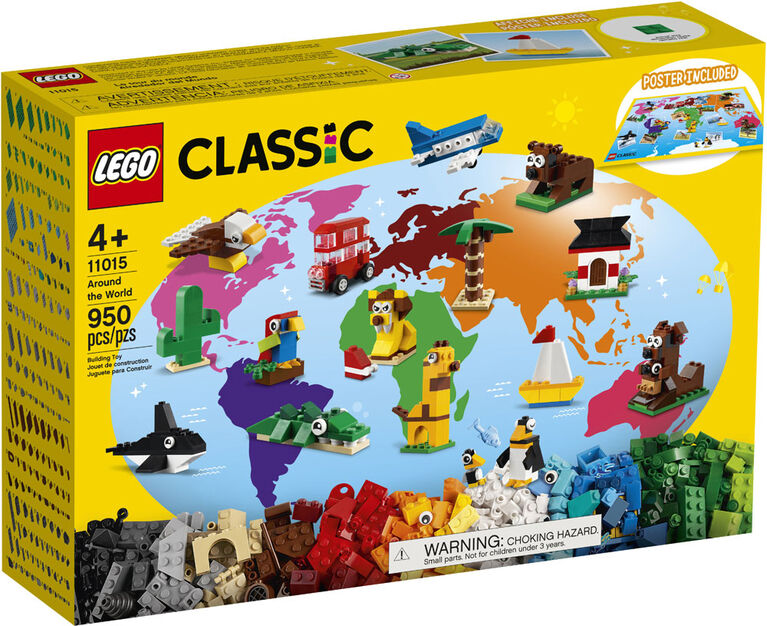 LEGO Classic Around the World 11015 (950 pieces)