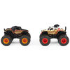 Monster Jam, Official Monster Mutt Rottweiler vs. Monster Mutt Dalmatian Color-Changing Die-Cast Monster Trucks, 1:64 Scale