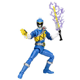 Power Rangers Lightning Collection, figurine Ranger bleu Dino Charge de 15&nbsp;cm