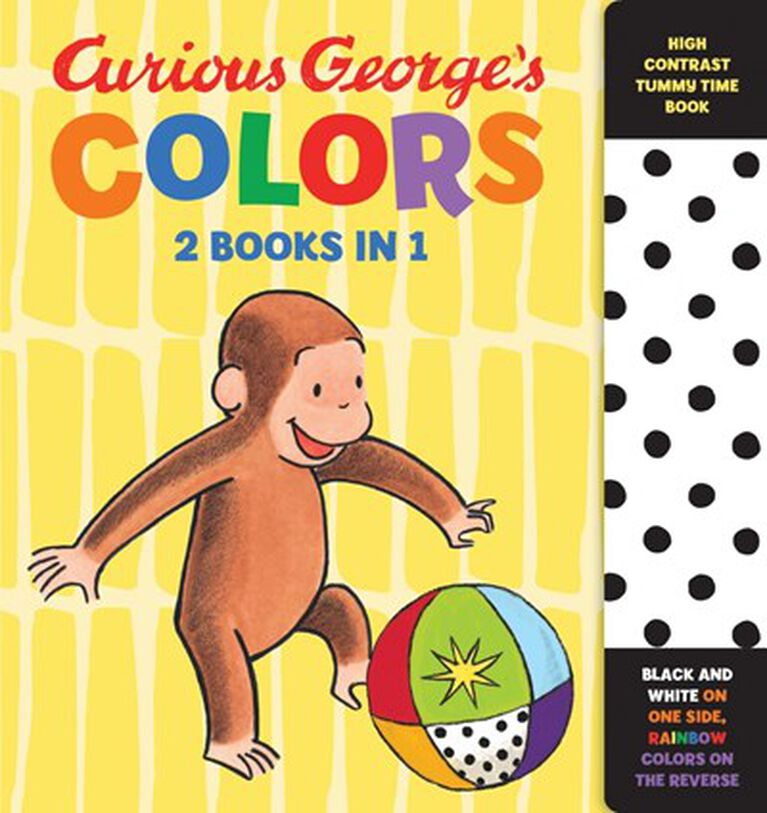Time　Us　Curious　R　Tummy　Contrast　English　Canada　George's　Toys　Colors:　High　Book　Edition