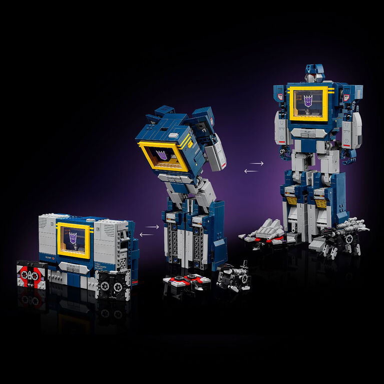 LEGO Icons Transformers: Soundwave Model Kit - Collectible Building Set for Adults, 18+ - 10358 LEGO Icons Transformers: Soundwave Model Kit - Collectible Building Set for Adults, 18+ - 10358