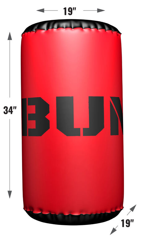 Bunkr Battlezones Emballage Competition - Rouge Vs Bleu  - Terrain De Jeu Gonfable - 4 Pièces
