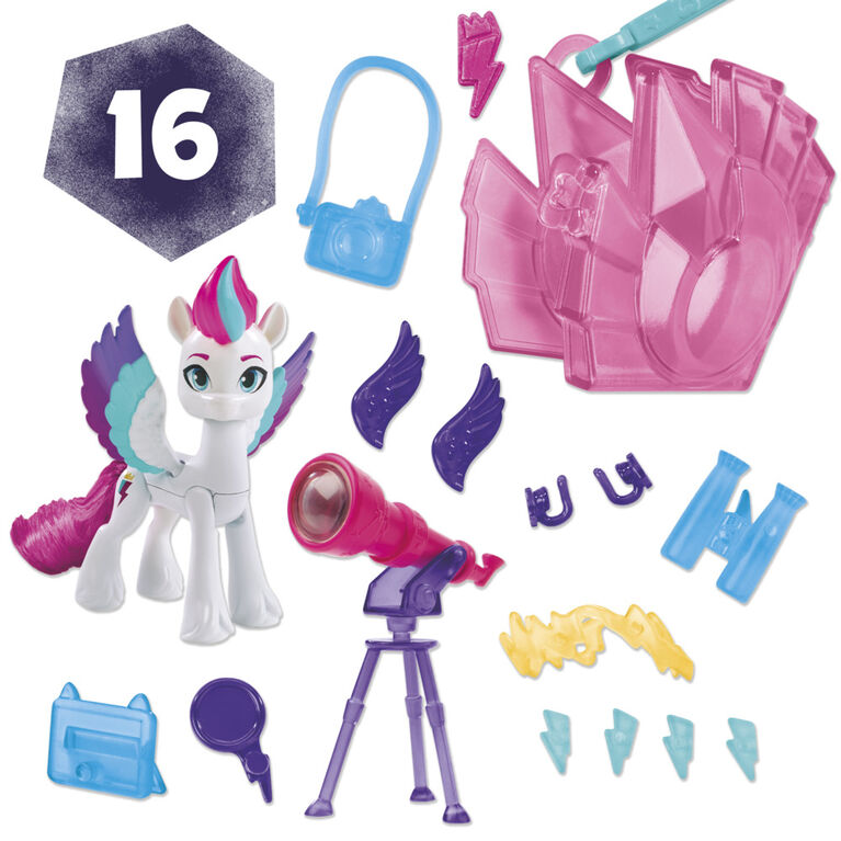 My Little Pony: Make Your Mark Toy Cutie Mark Magic Zipp Storm - 3-Inch Hoof to Heart Pony