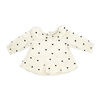 Baby Mode 3 Piece Legging and Headband Set: Cream Heart 3M