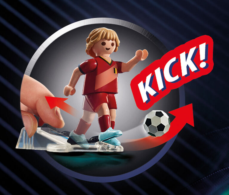 Playmobil - Joueur de football - Belge