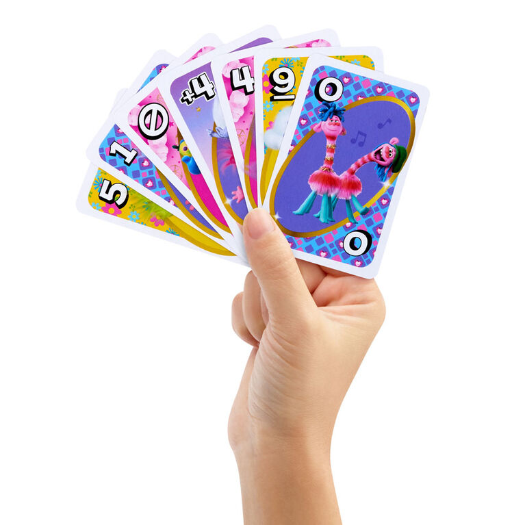 UNO Trolls Band Together Card Game