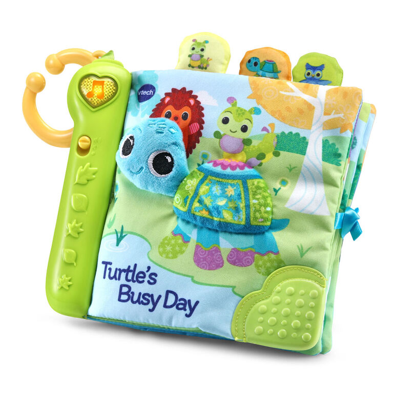 VTech Turtle's Busy Day Soft Book - English Edition