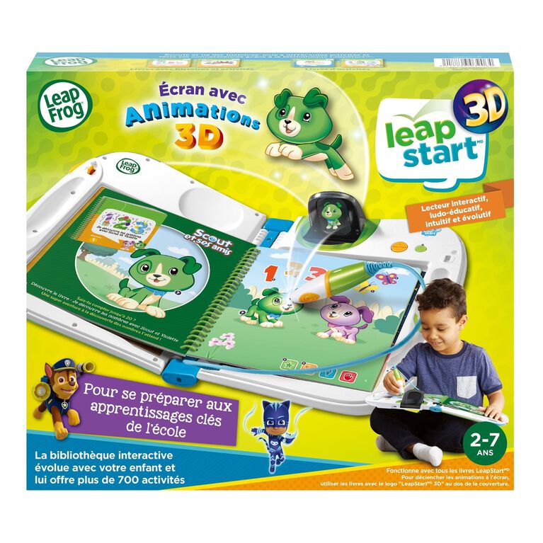 LeapFrog LeapStart 3D Learning System - Green - French Edition