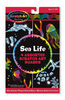 Melissa & Doug - Scratch Art Sheets - Sea Life - French Edition