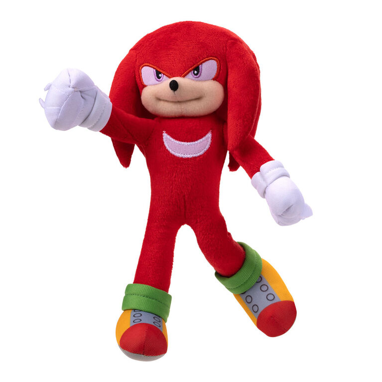  Peluche Knuckles de 9 pouces du film Sonic le Hérisson 2 