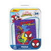 Marvel, Puzzle de 24 pi&egrave;ces Spidey and his Amazing Friends, Peter Miles, Gwen, produit officiel de comics de super-h&eacute;ros, avec bo&icirc;te cadeau en m&eacute;tal