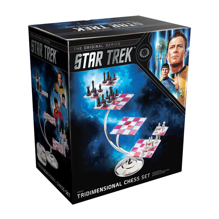The Noble Collection Star Trek jeu d'échecs Tri-Dimensional - Édition anglaise