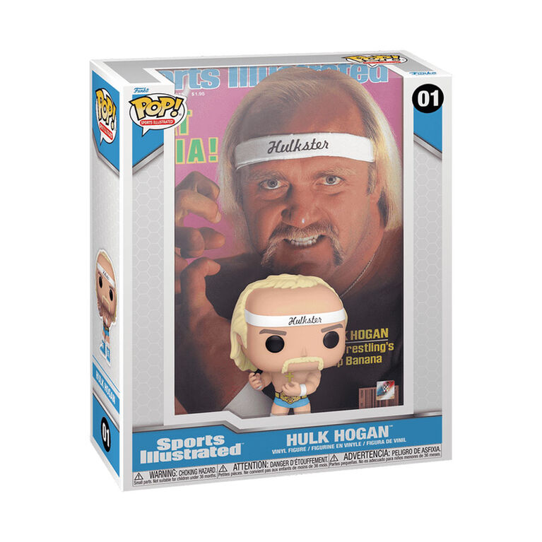 Funko Pop! WWE: Magazine Covers Hulk Hogan (Sports Illustrated) Figurine En Vinyle
