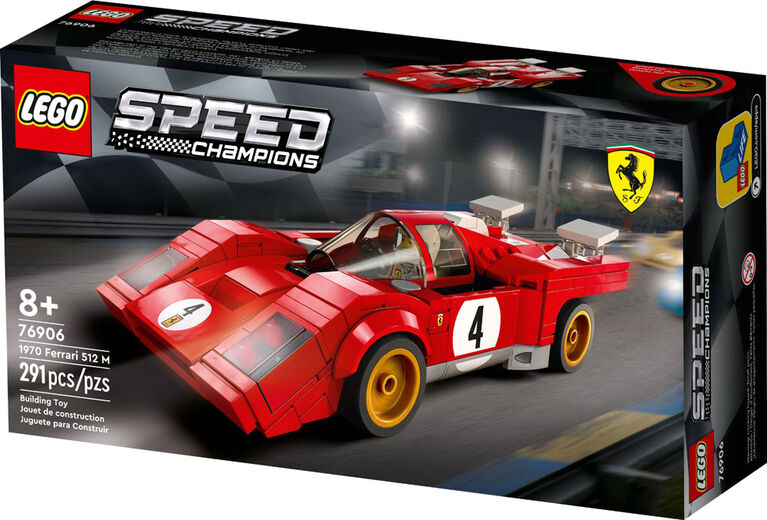 LEGO Speed Champions 1970 Ferrari 512 M 76906 Ensemble de construction (291 pièces)