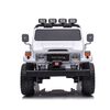 KIDSVIP Licensed Toyota Land Cruiser 2-Seater Kids' 4X4 24V Ride-On Truck w/ RC - White