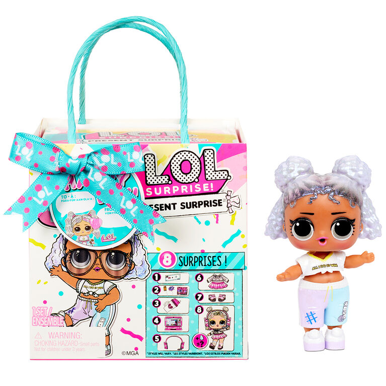 Lol Surprise Present Surprise De Serie 3 Au Theme Du Mois D Anniversaire Avec 8 Surprises Toys R Us Canada