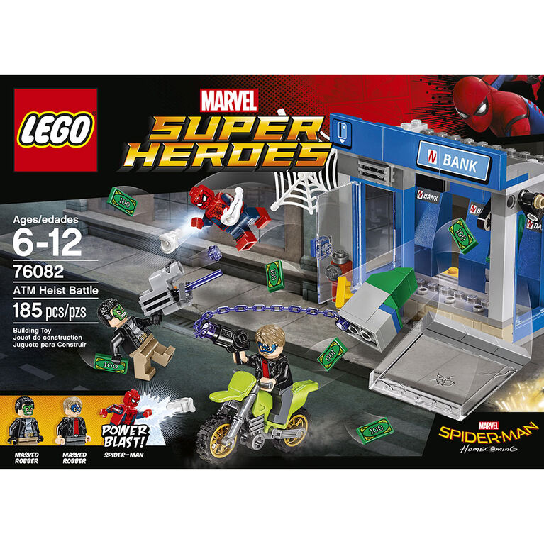 LEGO Marvel Spider-Man Le cambriolage de la banque 76082
