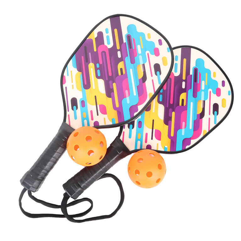 Pickleball Play Set 2 Rackets and 2 Balls
