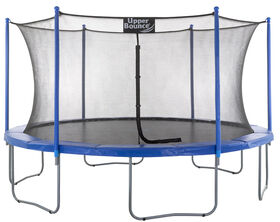 Upper Bounce 14 FT Trampoline & Enclosure Set &eacute;quip&eacute; de la nouvelle fonction "&nbsp;EASY ASSEMBLE&nbsp;"