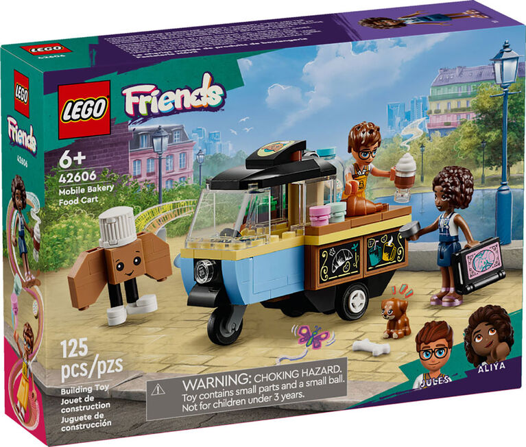 LEGO Friends Mobile Bakery Food Cart Cooking Toy 42606