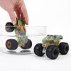 Monster Jam, Official Dragon Vs. Soldier Fortune Color-Changing Die-Cast Monster Trucks, 1:64 Scale