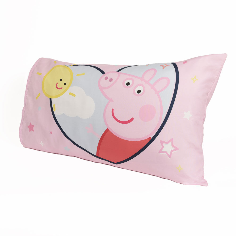 Pink Nemcor Peppa Pig 3-Piece Toddler Bedding Set