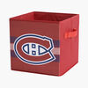 NHL Montreal Canadiens Foldable Storage Basket Bin Containers (Pack of 3)
