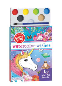 Klutz: Watercolor Wishes Postcard Kit - English Edition