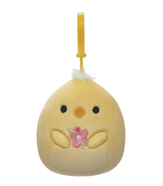 Squishmallows 3.5" Easter Clip-On - Triston Yellow Chick