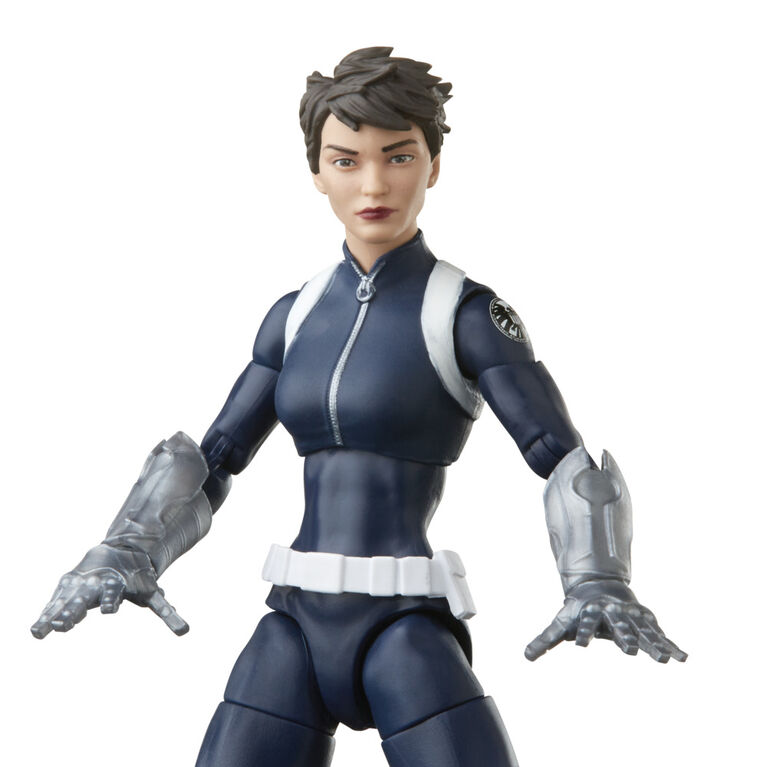 Marvel Legends Series Marvel's Quake Secret Warriors Comics Action Figure 6-inch Collectible Toy, 5 Accessories, 2 Build-A-Figure Parts