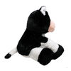 Plushies by Baby Mode Peluche vache noire et blanche - 18"