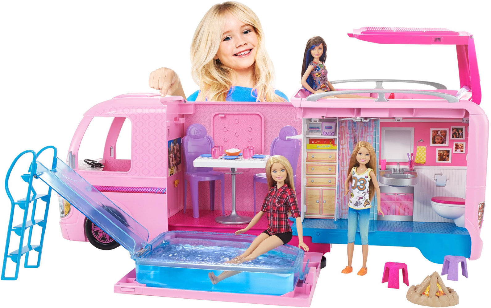 barbie camper costco