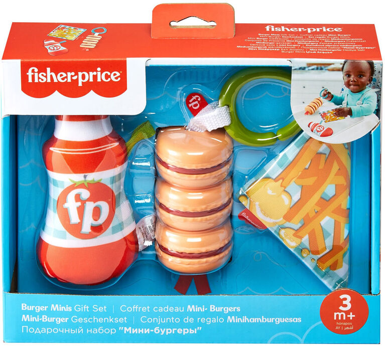Fisher-Price Burger Minis Gift Set - English Edition