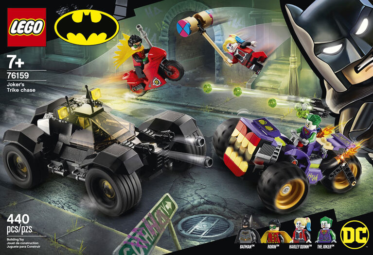 LEGO Super Heroes Joker's Trike Chase 76159 (440 pieces)