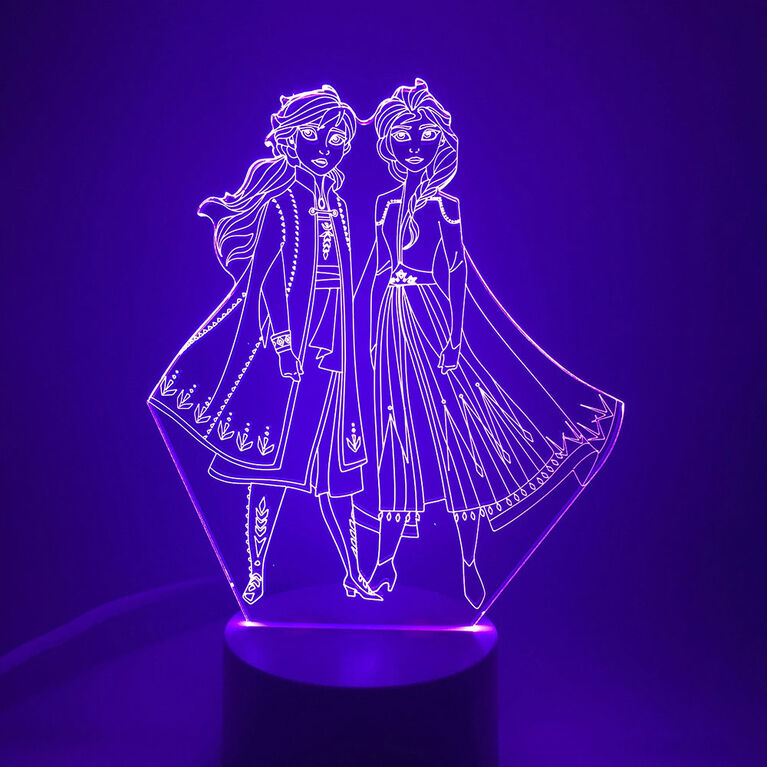 Disney Frozen II Multi-Coloured Led Night Light