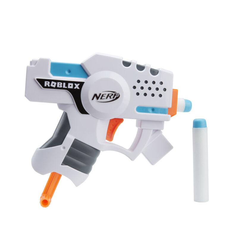 Nerf Roblox Strucid : Boom Strike, blaster à fléchettes, poignée d'amorçage