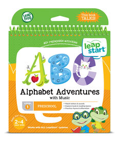 Livre d'activités pour la maternelle LeapStart de LeapFrog - Les aventures de l'alphabet - Version anglaise