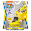 PAW Patrol, True Metal Rubble Collectible Die-Cast Vehicle, Charged Up Series 1:55 Scale 