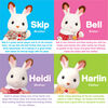 Calico Critters Famille Hopscotch Rabbit - les motifs peuvent varier