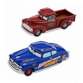 Disney/Pixar Cars 3 Young Smokey & Dirt Track Hudson Hornet 2-Pack