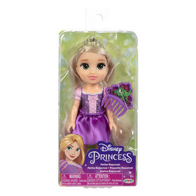 Disney Princess - Poupée Raiponce de 6 pouces avec corsage moulé pailleté