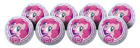 8 Pack Playball with Pump 4 inch My Little Pony