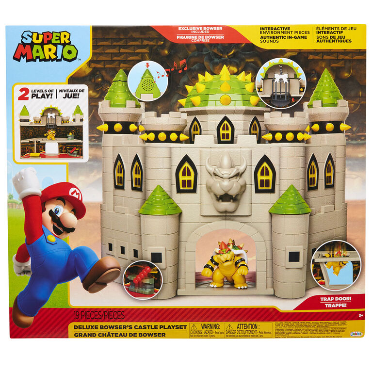 Nintendo 2.5" Bowser Castle Playset